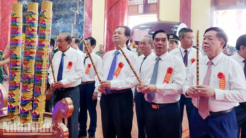 Kiên Giang: Khánh thành Khu chứng tích chiến tranh rừng tràm Bang Biện Phú và Đền thờ anh hùng liệt sĩ, người có công ảnh 4