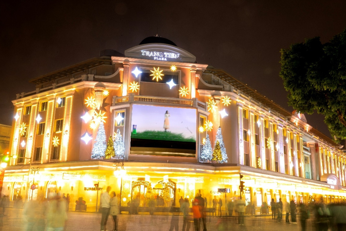 Diện mạo mới hiện đại, tráng lệ của Tràng Tiền Plaza