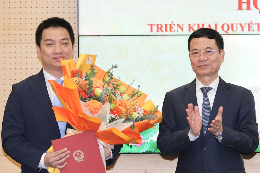 Ông Hồ Đức Thắng làm quyền Cục trưởng Cục Chuyển đổi số Quốc gia