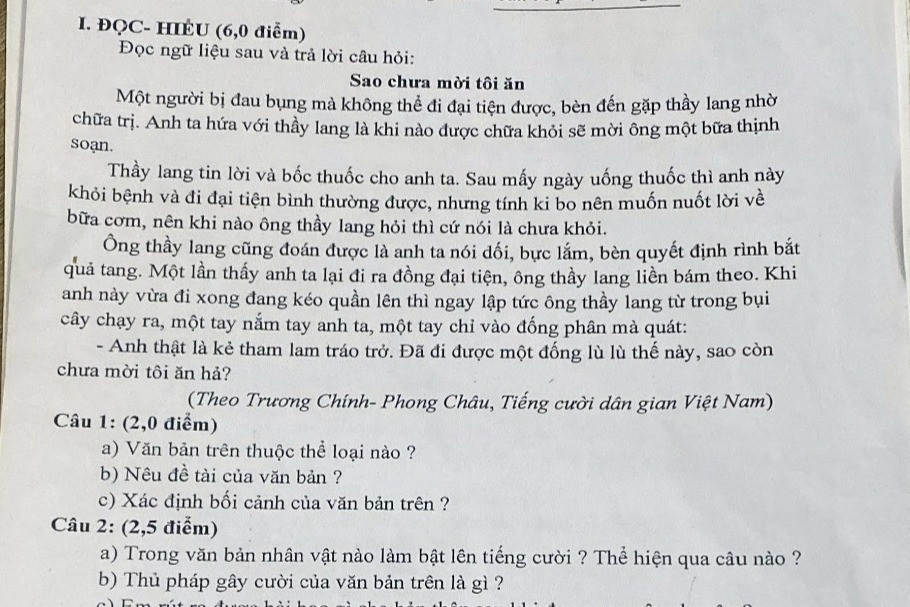 Diễn biến mới vụ đề Ngữ văn lớp 8 có ngữ liệu nhạy cảm