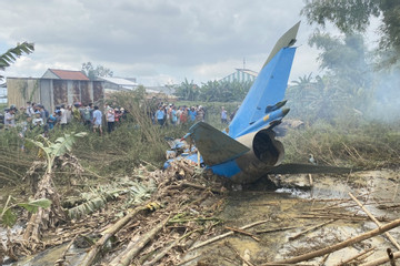 Nguyên nhân ban đầu vụ máy bay quân sự rơi ở Quảng Nam