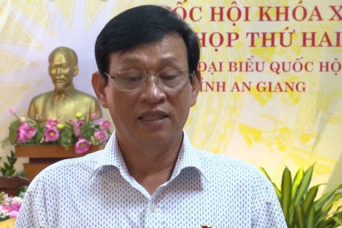 Ông Nguyễn Văn Thạnh thôi làm nhiệm vụ đại biểu Quốc hội