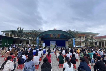 Sự kiện bảo tồn “Tự hào Pù Mát” thu hút đông đảo học sinh tham gia