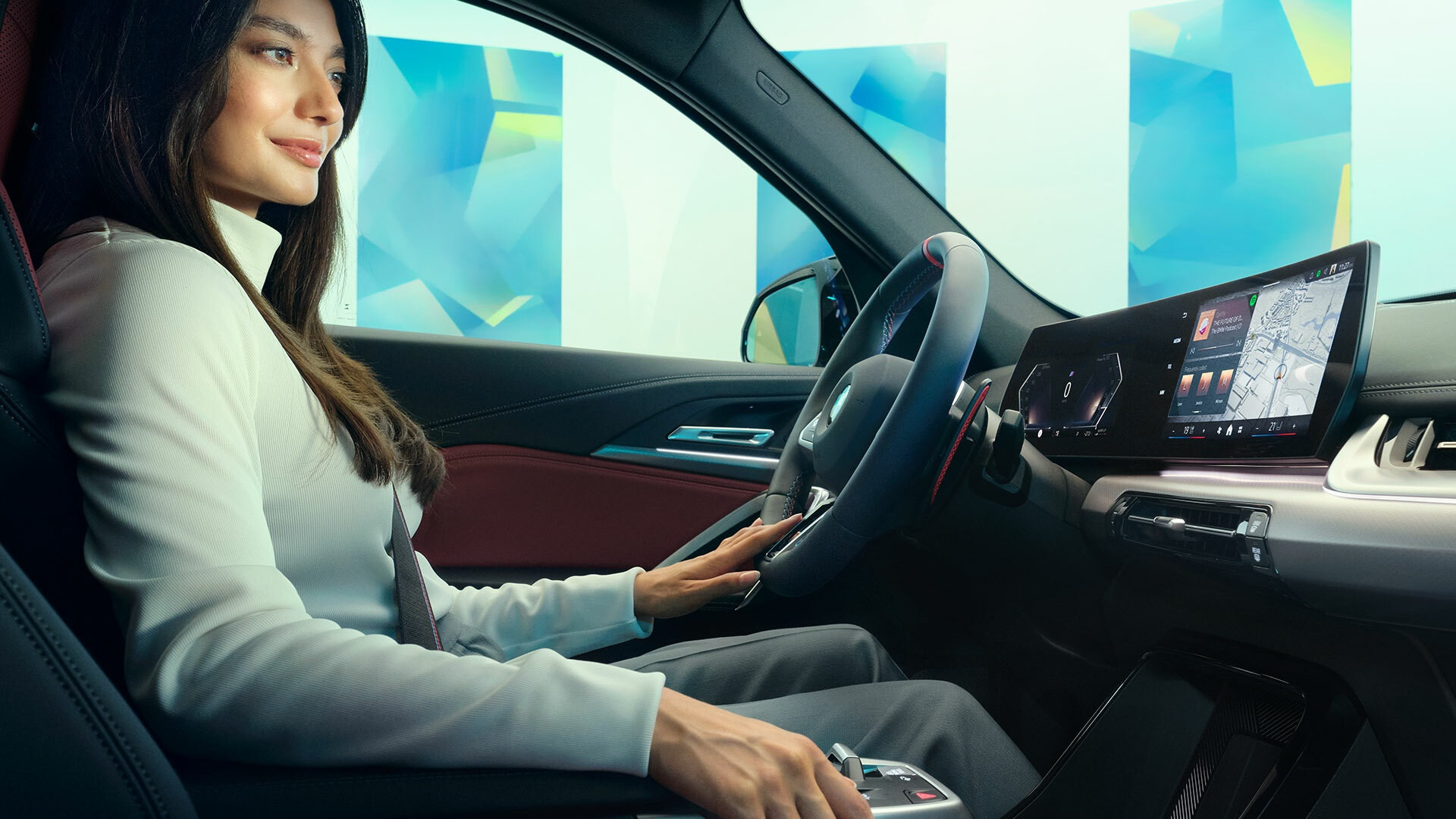 Xe BMW có thể tự động chuyển làn khi tài xế liếc gương - 1