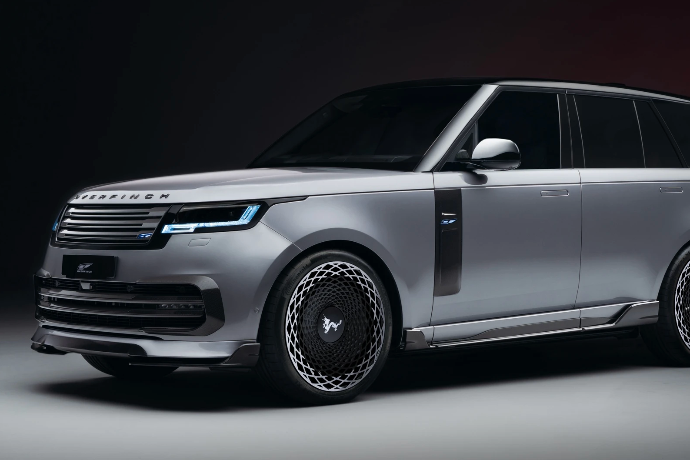 Cận cảnh mẫu Range Rover độ phiên bản rồng