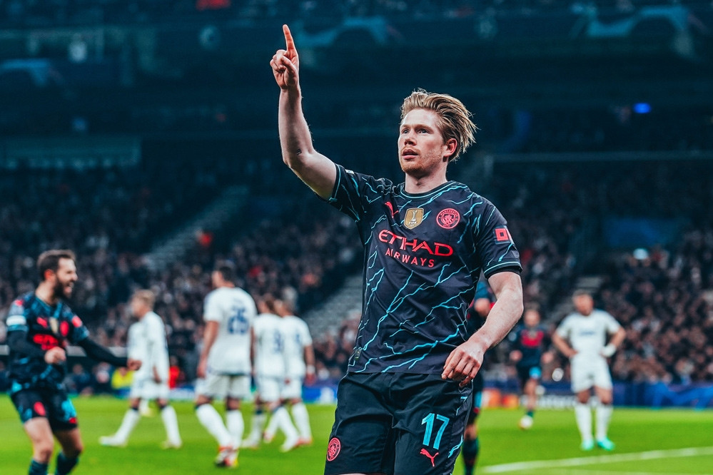 De Bruyne cực đỉnh, Man City thắng dễ Copenhagen