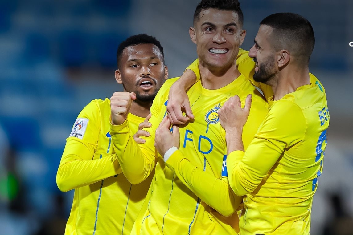 Ronaldo bừng sáng, Al Nassr giành lợi thế ở vòng 1/8 Cúp C1 châu Á