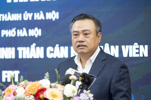 Chủ tịch Hà Nội: FPT đã hiện thực hóa được khát vọng xuất khẩu phần mềm