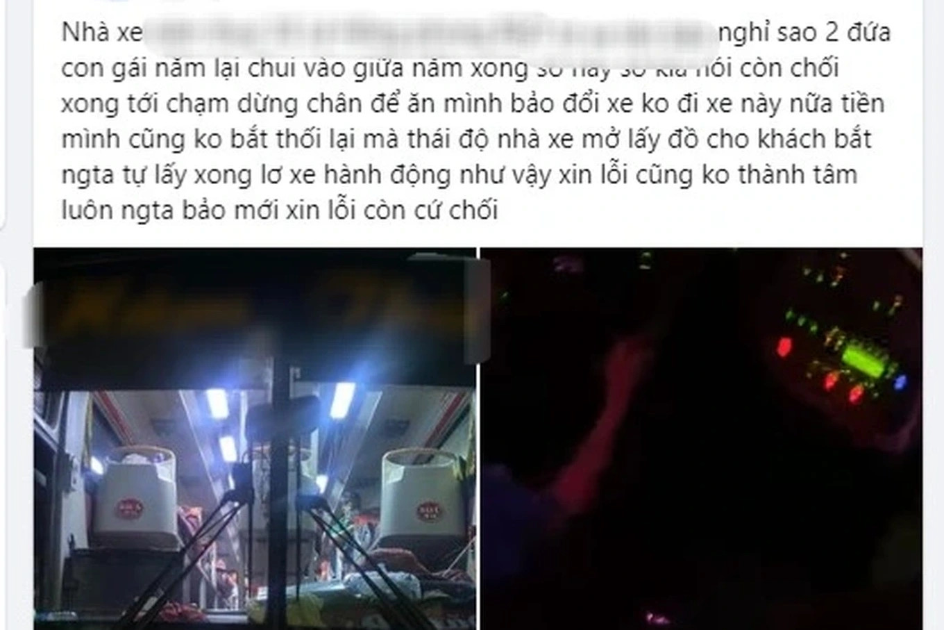 Vụ nữ hành khách tố bị sàm sỡ trên xe: Tài xế nói chỉ quơ tay đụng nhầm