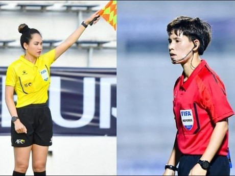 Two Vietnamese referees to officiate at 2024 AFC U20 Women's Asian Cup finals hinh anh 1