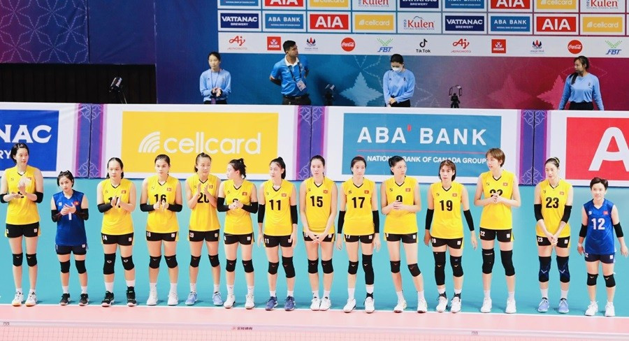 Việt Nam đứng thứ 39 trên Bảng xếp hạng bóng chuyền nữ thế giới của FIVB