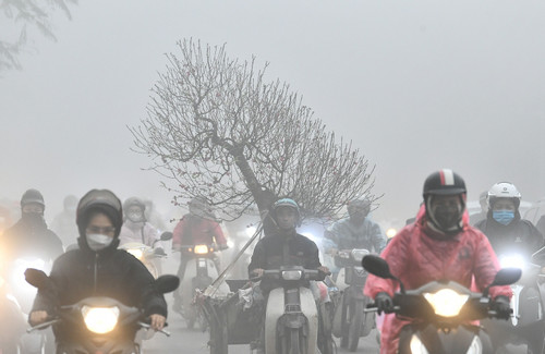 Bản tin trưa 2/2: Đường phố Hà Nội mù sương như Sapa, ô nhiễm nhất thế giới