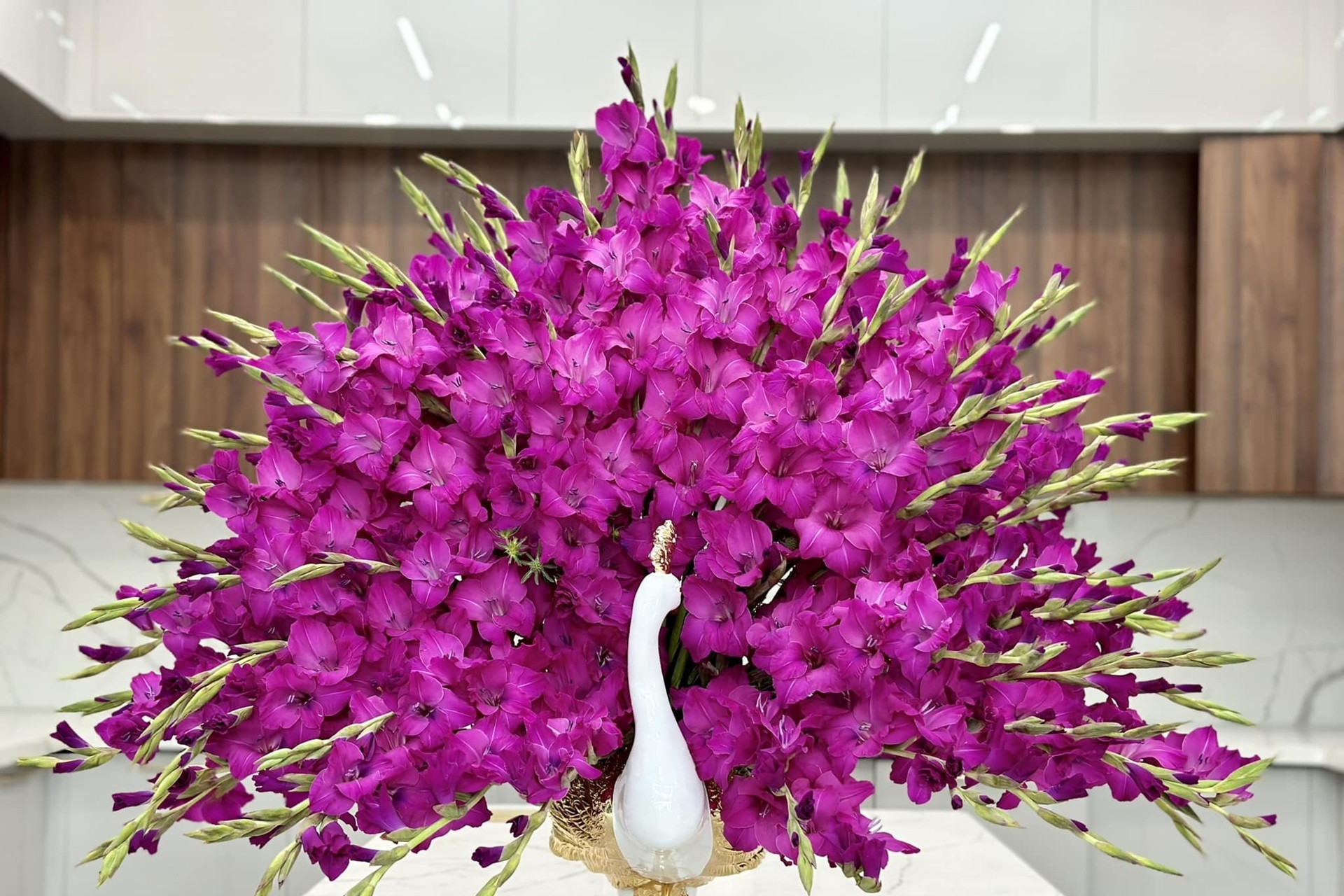 Cách cắm hoa lay ơn bền đẹp, 'bung lụa' tận ngọn đón Tết của 8X Hải Phòng