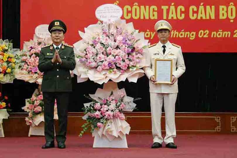 Đại tá Thân Văn Hải làm Giám đốc Công an tỉnh Vĩnh Phúc