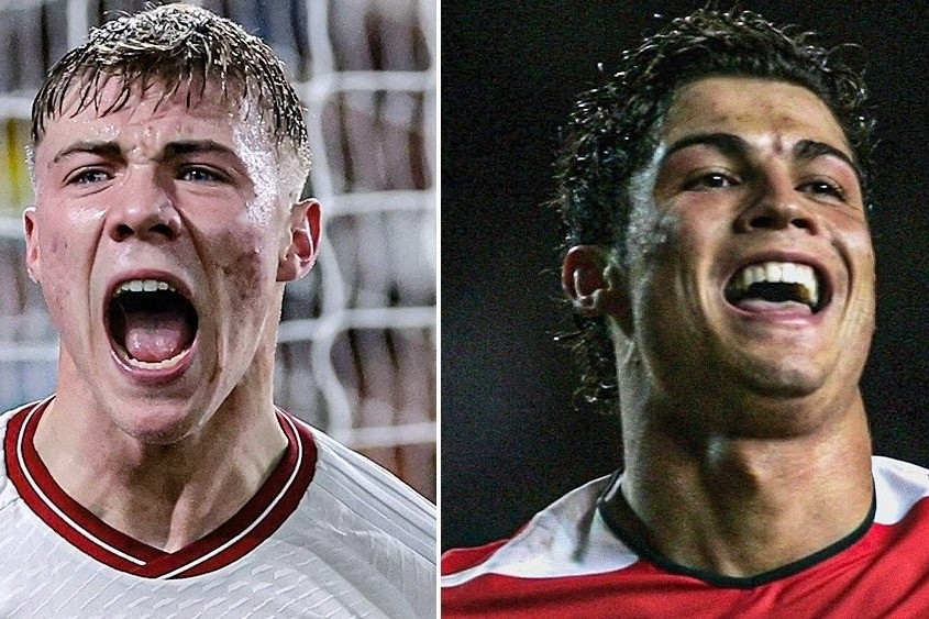 Hojlund phá kỷ lục của Ronaldo tại MU