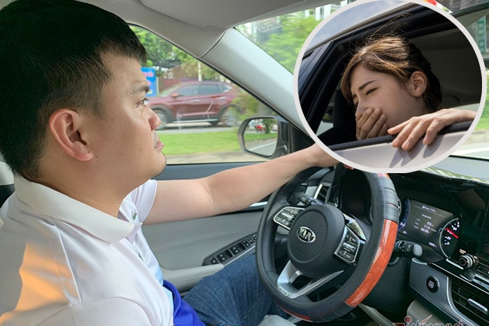 Những kinh nghiệm lái xe để hành khách đỡ say khi đi đường dài