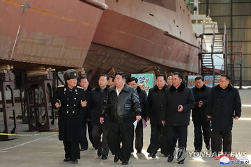 Ông Kim Jong Un yêu cầu hải quân Triều Tiên sẵn sàng cho xung đột