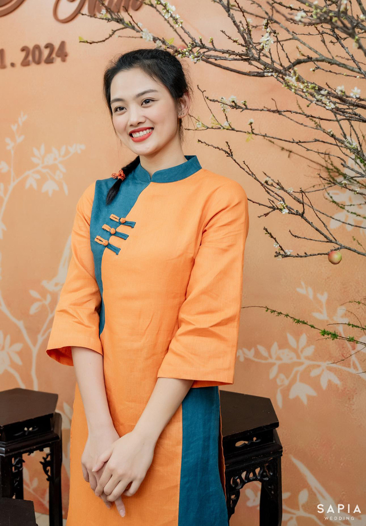 Gallery - Hoa khôi bóng chuyền Thu Hoài cực xinh đón Tết Nguyên Đán