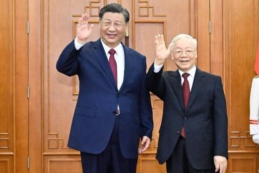 Tổng Bí thư Việt Nam và Trung Quốc trao đổi thư chúc mừng năm mới