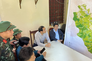 Chủ tịch tỉnh Lào Cai chỉ đạo công tác chữa cháy rừng ở Sa Pa