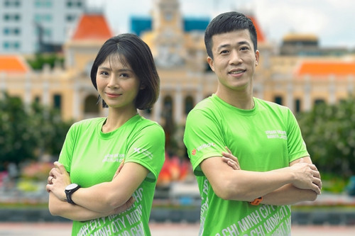 VPBank VnExpress Marathon Ho Chi Minh City Midnight 2024 công bố áo đấu