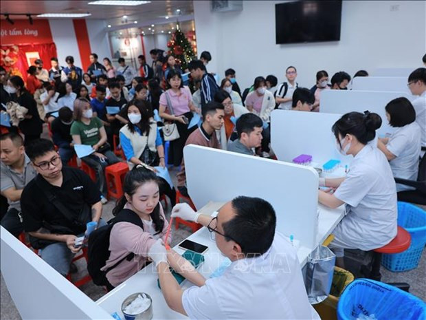 Biggest spring blood donation festival in Vietnam kicks off