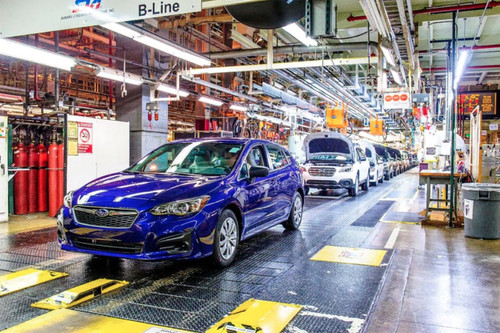 Subaru dừng hoạt động 3 nhà máy sau vụ công nhân bị khuôn 25 tấn 