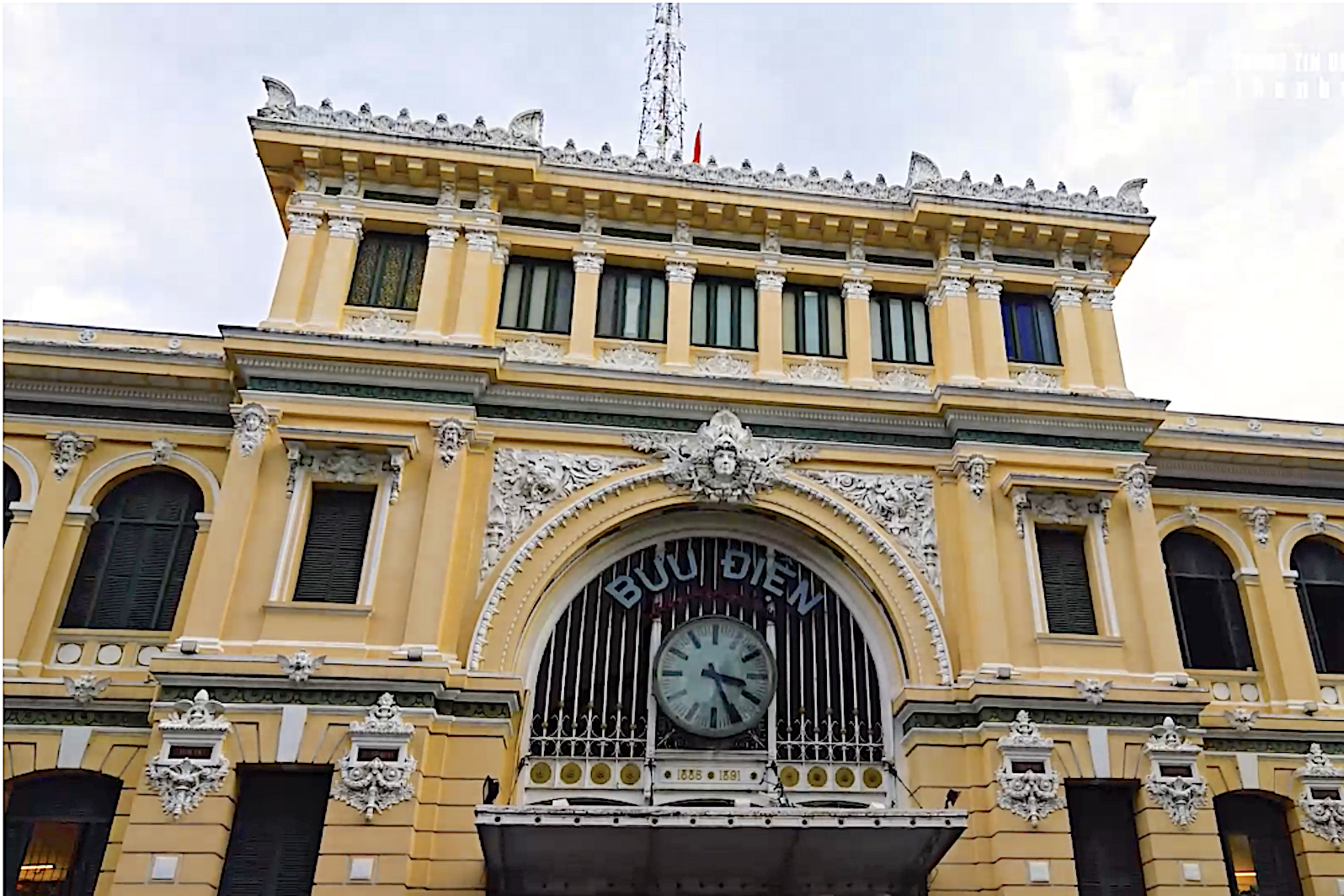 Bưu điện trung tâm TPHCM - Một trong những bưu điện đẹp nhất thế giới