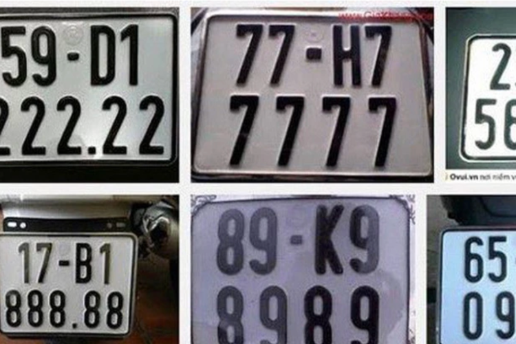 Đề xuất đấu giá biển số xe máy, giá khởi điểm không thấp hơn 5 triệu đồng