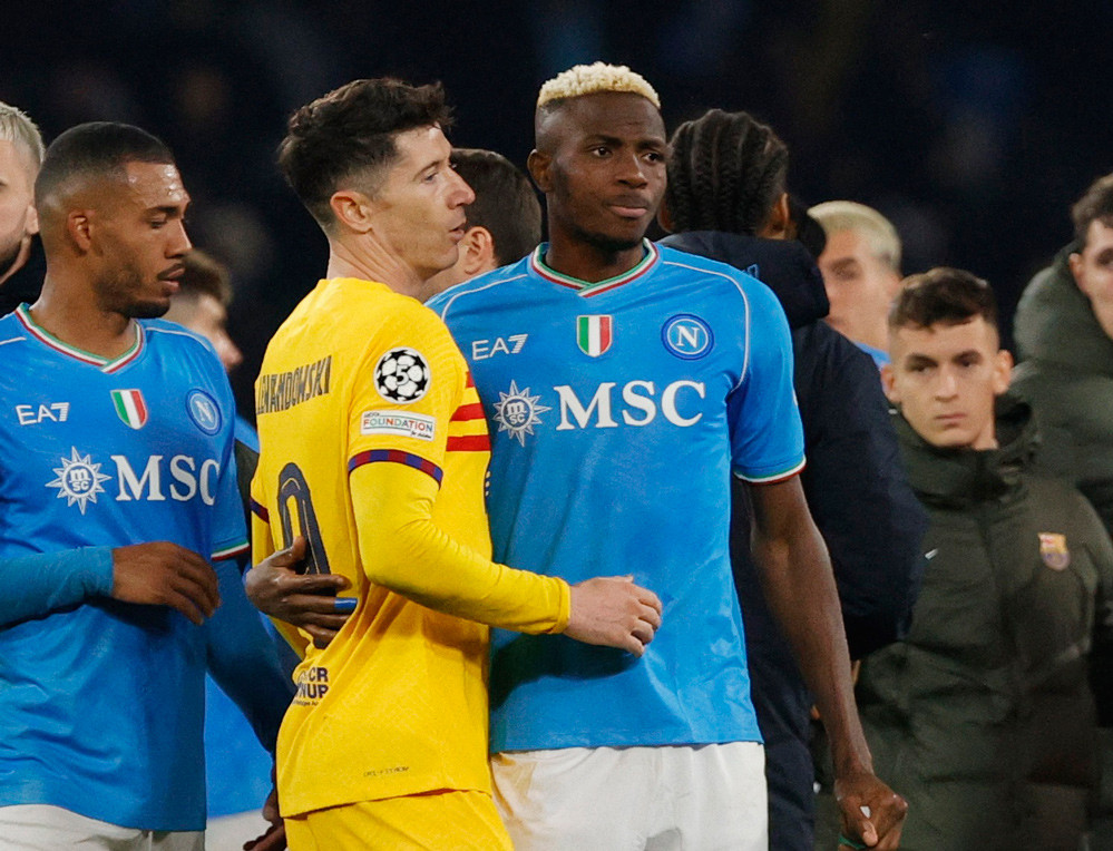 Napoli và Barcelona bất phân thắng bại Napoli Barcelona.jpg