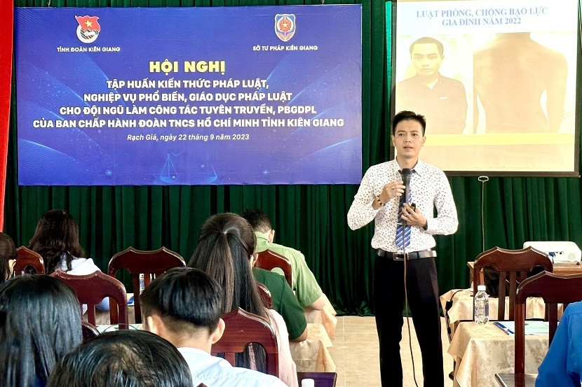 Kiên Giang: Nâng cao chất lượng đội ngũ tuyên truyền viên pháp luật