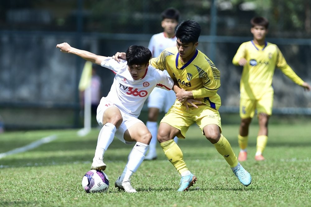  VCK U19 Quốc gia: Thể Công Viettel, Hà Nội cùng thắng