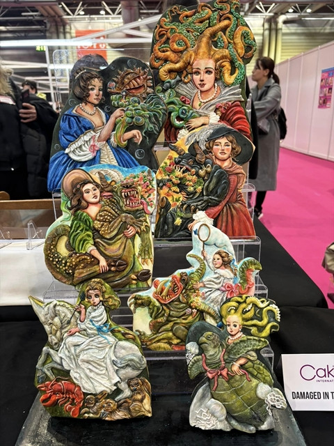 Baker turns cakes into award-winning artworks