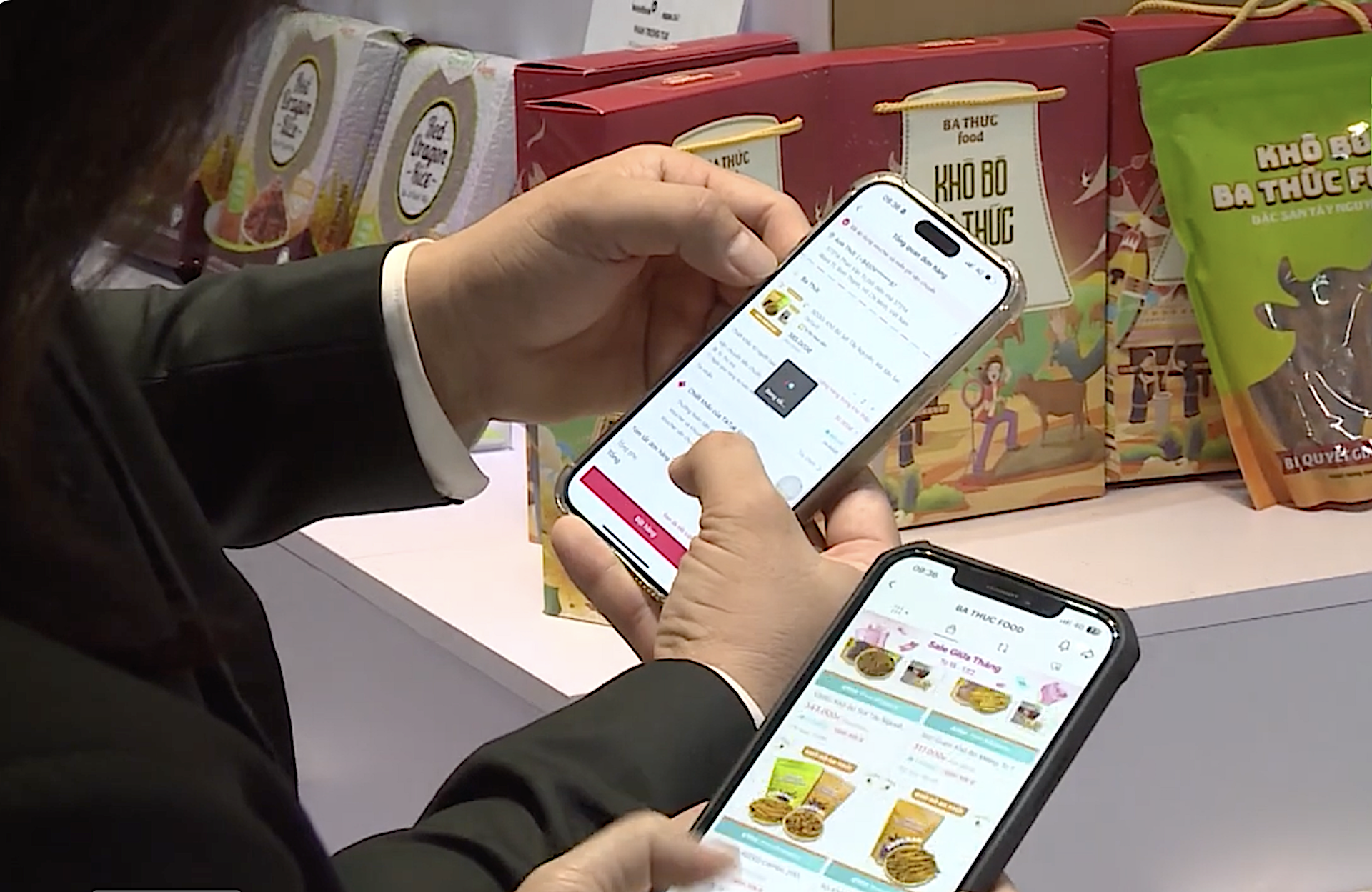 Công nghệ Blockchain gắn kèm tem chống hàng giả cung cấp thông tin nông sản