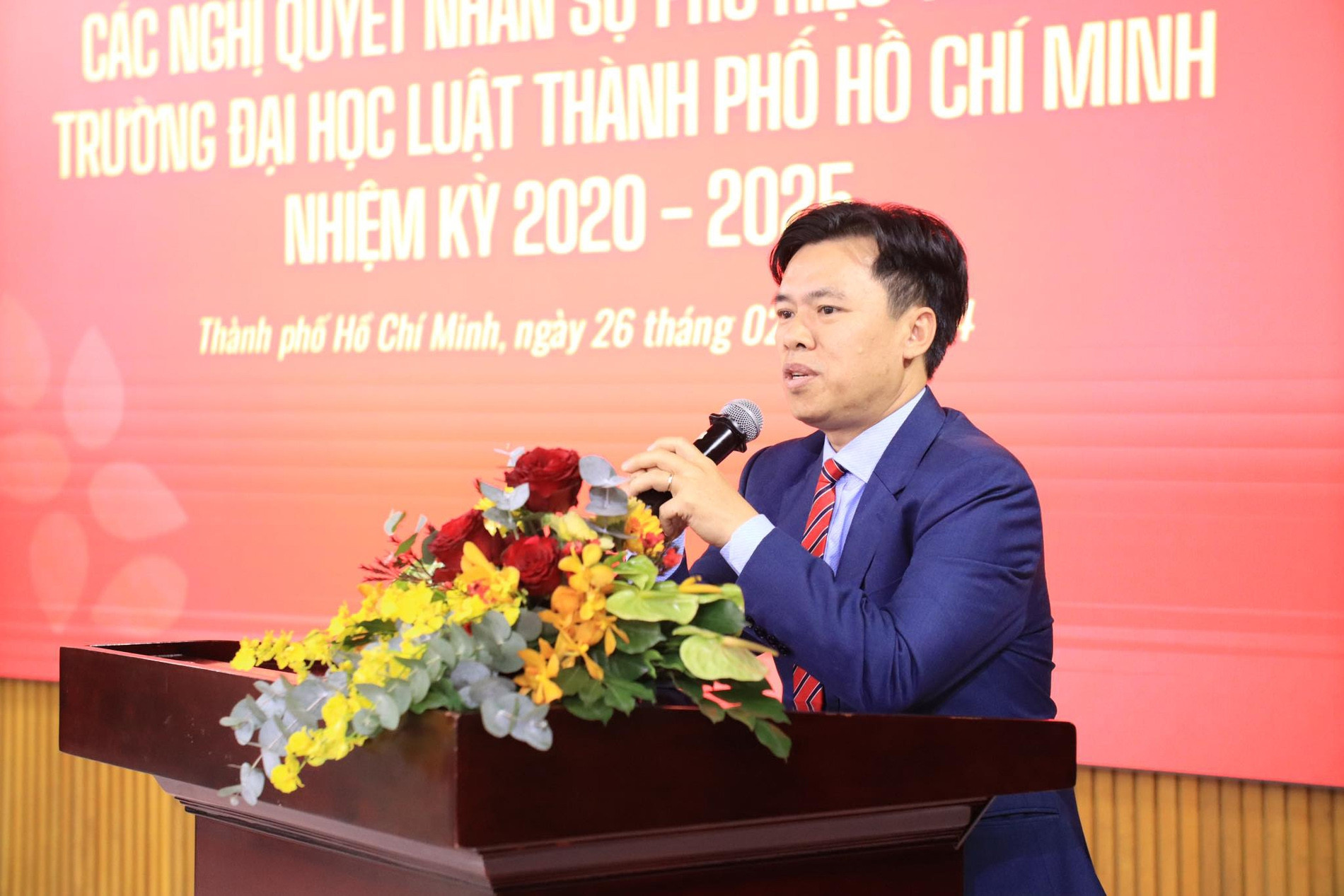 GS duy nhất của Trường ĐH Luật TP.HCM lên làm phó hiệu trưởng