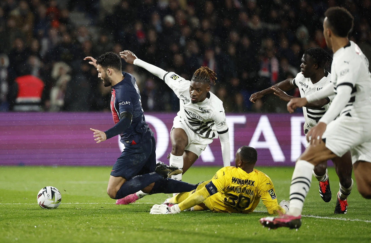View - Kết quả bóng đá PSG 1-1 Rennes - Ligue 1 2023/24 Vòng 23
