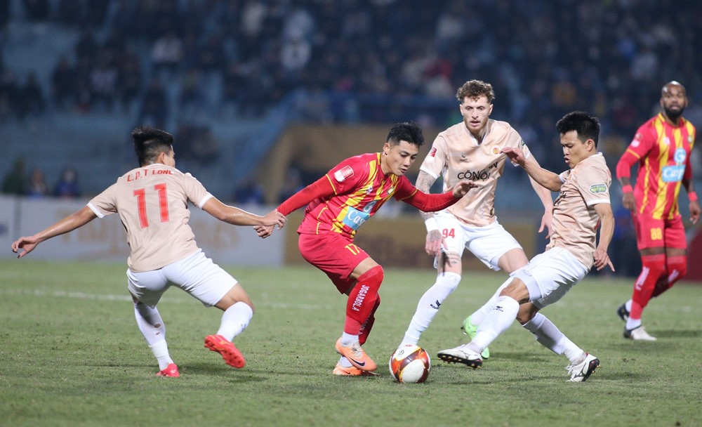 View - Kết quả bóng đá CA Hà Nội 3-1 Thanh Hóa - Vòng 11 V league 2023/24