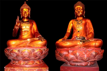 Chiêm ngưỡng Bộ tượng Tam thế Phật - bảo vật quốc gia có một không hai