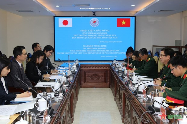 Vietnam, Japan strengthen cooperation in UN peacekeeping hinh anh 1