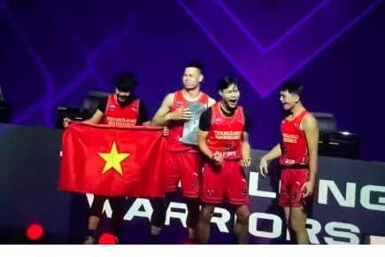 Vietnam wins championship title at Russian international basketball tournament