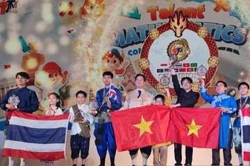 Học sinh Việt Nam giành 12 Huy chương Vàng thi tìm kiếm tài năng Toán quốc tế