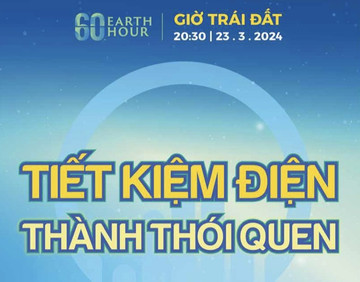 Vietnam to turn off lights for 1 hour on March 23 to celebrate Earth Hour 2024