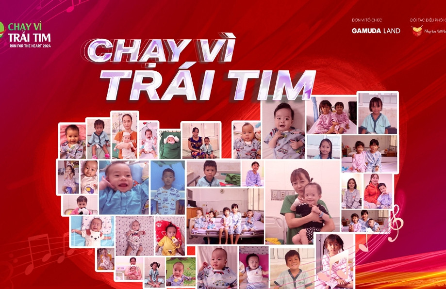 Chạy vì trái tim - 10 năm giúp đỡ 1.549 trẻ phẫu thuật tim