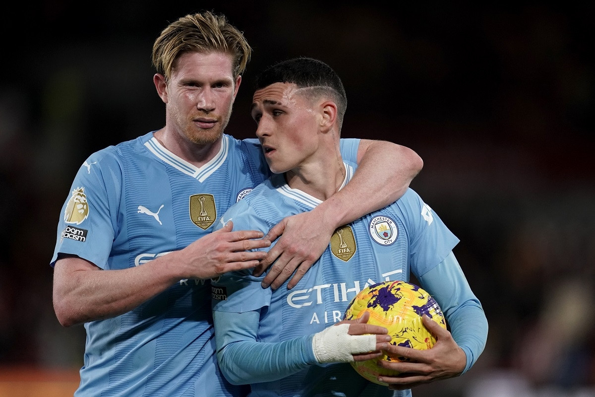 Phil Foden giúp Man City thắng ngược, tạo mốc lịch sử Ngoại hạng Anh