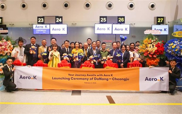 RoK’s Aero K commences Cheongju-Da Nang service hinh anh 1
