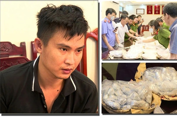 Bắt nam thanh niên vận chuyển 20 kg ma túy đá qua đường hàng không