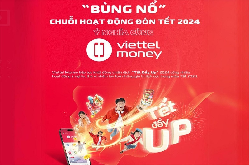 'Bùng nổ' chuỗi hoạt động đón Tết 2024 ý nghĩa cùng Viettel Money