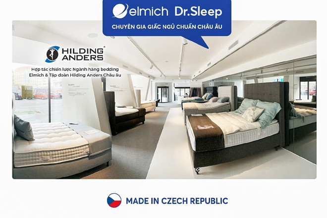 Ra mắt thương hiệu Elmich Dr.Sleep- chăm sóc giấc ngủ cho gia đình Việt