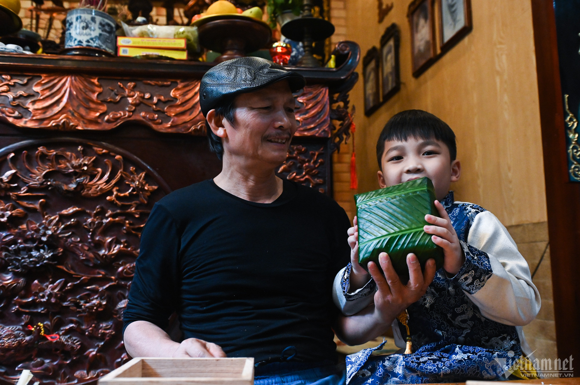 View - Gia đình gốc Hà Nội gói 175 chiếc bánh chưng đón Tết Giáp Thìn