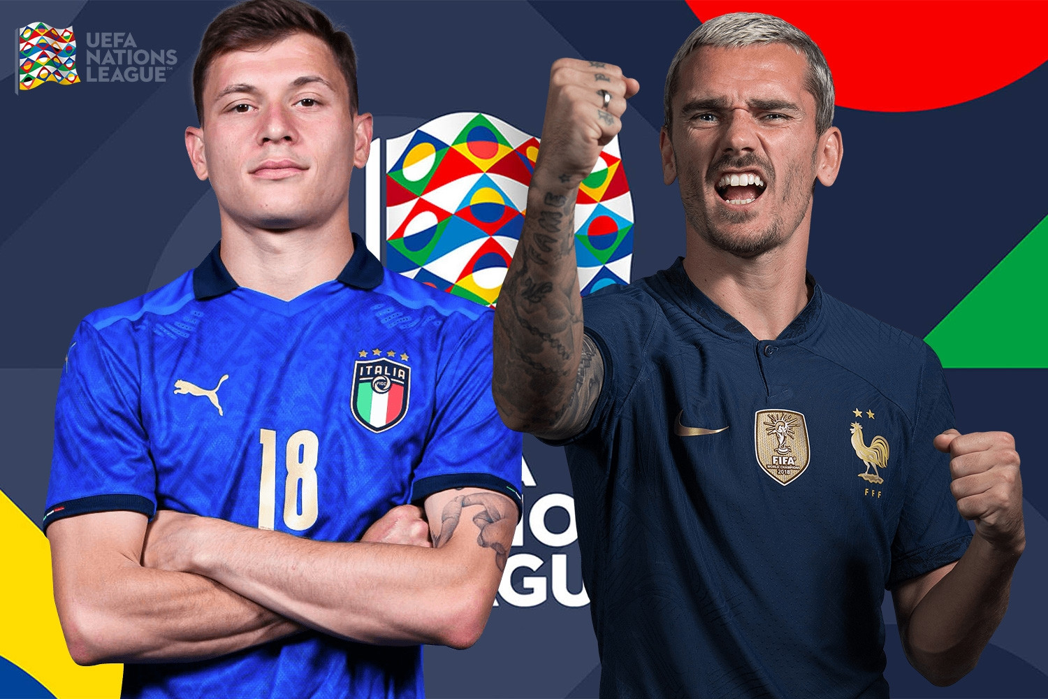 UEFA Nations League: Italy và Pháp vào bảng tử thần